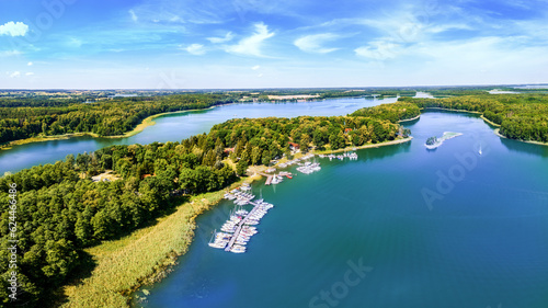 Fototapeta Naklejka Na Ścianę i Meble -  Mazury - kraina tysiąca jezior w północno-wschodniej Polsce