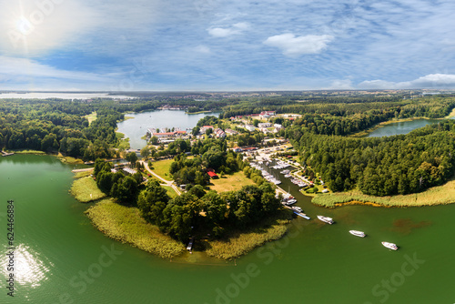 Fototapeta Naklejka Na Ścianę i Meble -  Mazury - kraina tysiąca jezior w północno-wschodniej Polsce
