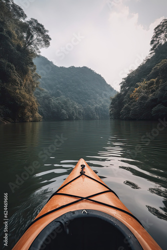 Kayaking in the jungle