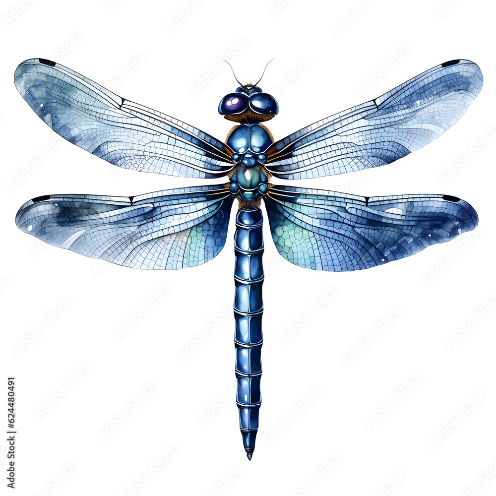 dragonfly on white background dragonfly on white background