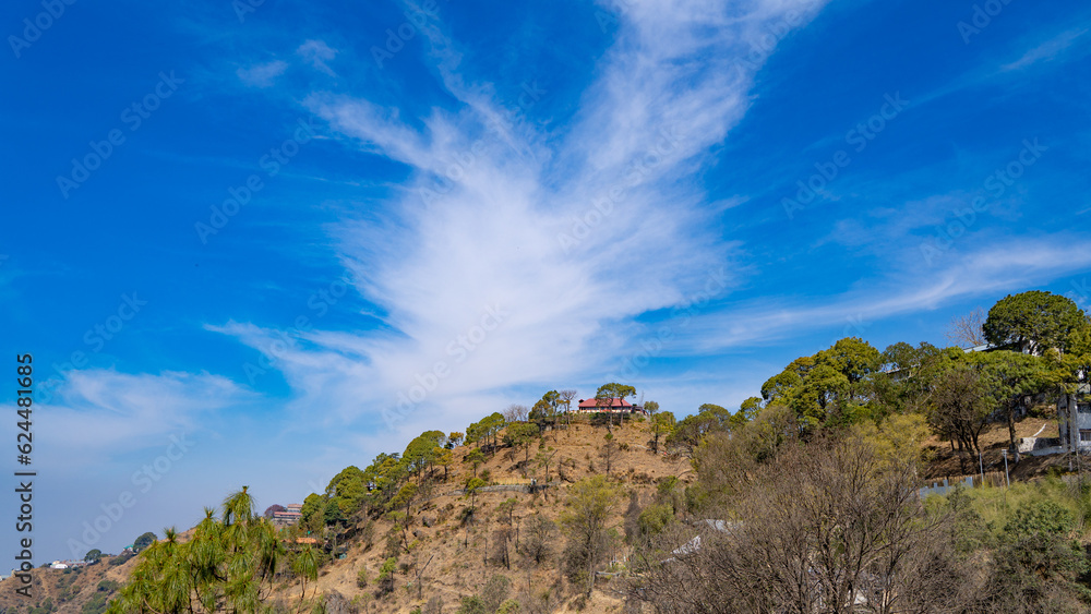 The landscape of Kasauli Himachal Pradesh