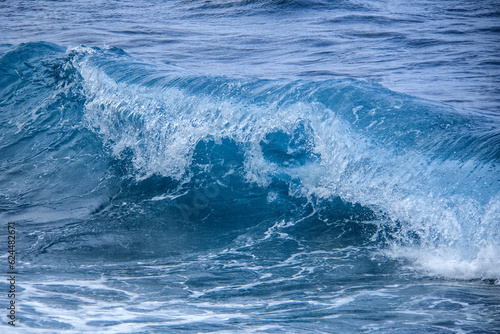 waves of the atlantic in the Canary Islands
