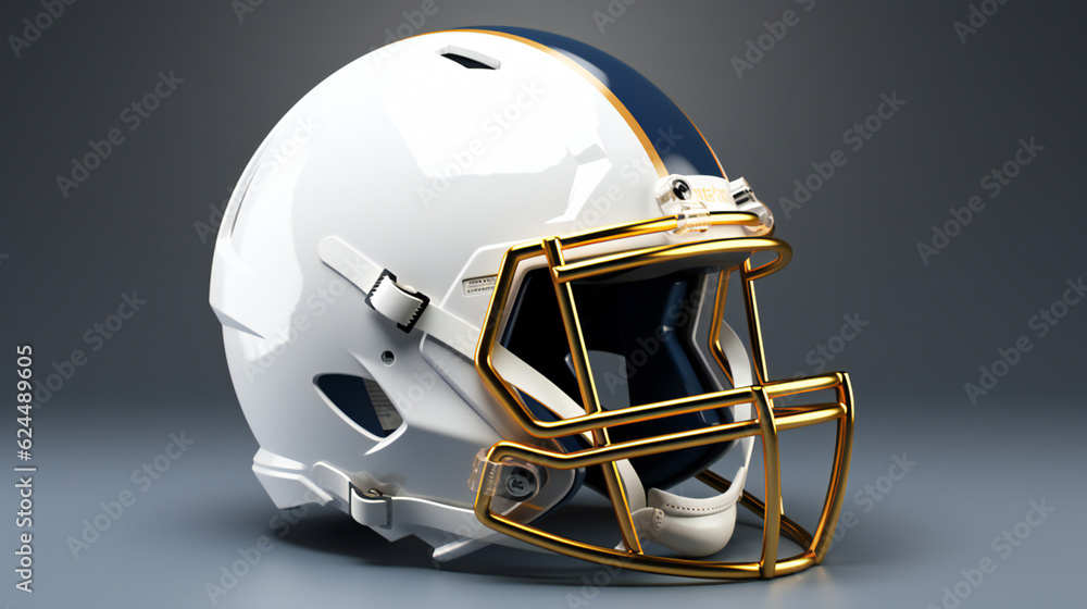 football helmet isolated on white football helmet isolated on white