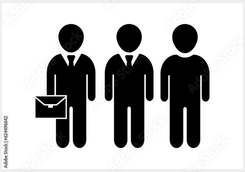 Social media marketing icon People network clipart Vector stock illustration EPS 10