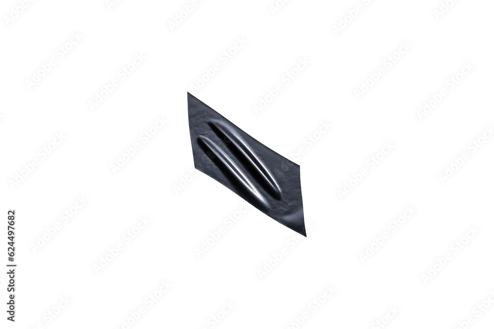 Isolated Black wrinkled adhesive tape pieces. Strips of insulating tape on transparent background. PNG for design collage overlay. Torn plastic tape. Isolated Black wrinkled adhesive tape pieces. Strips of insulating tape on transparent background. PNG for design collage overlay. Torn plastic tape.