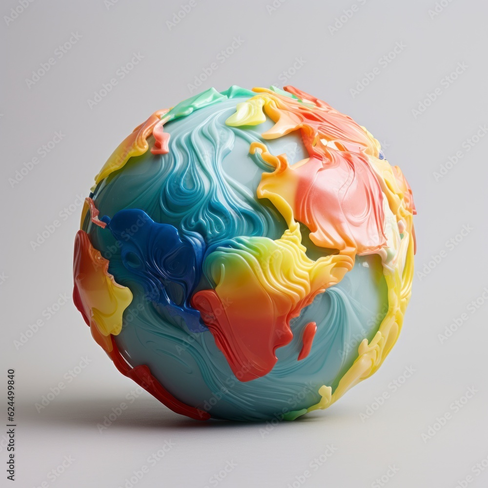 plastic globe plastic globe