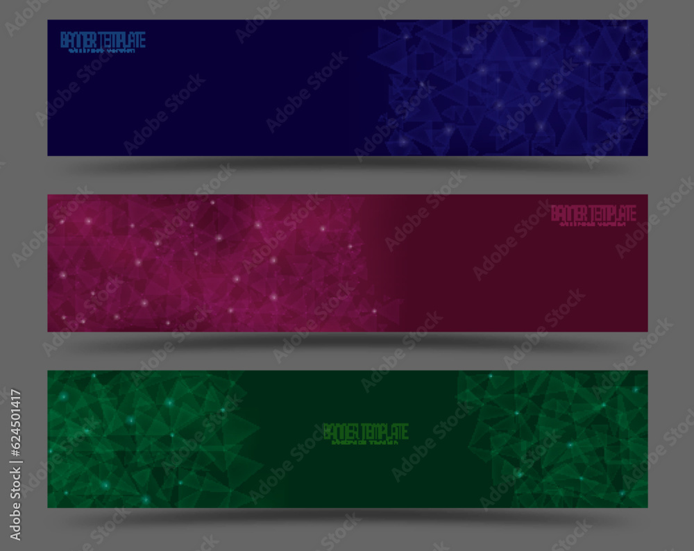A set of abstract backgrounds. Template for website design, web design, social networks, creative interior and creative ideas A set of abstract backgrounds. Template for website design, web design, social networks, creative interior and creative ideas