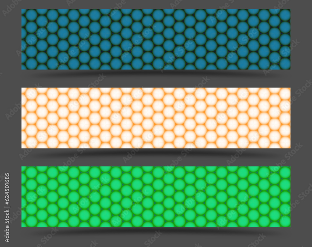 Geometric pattern. A set of backgrounds for websites, apps and social networks. Template for creative design, interior and decorations