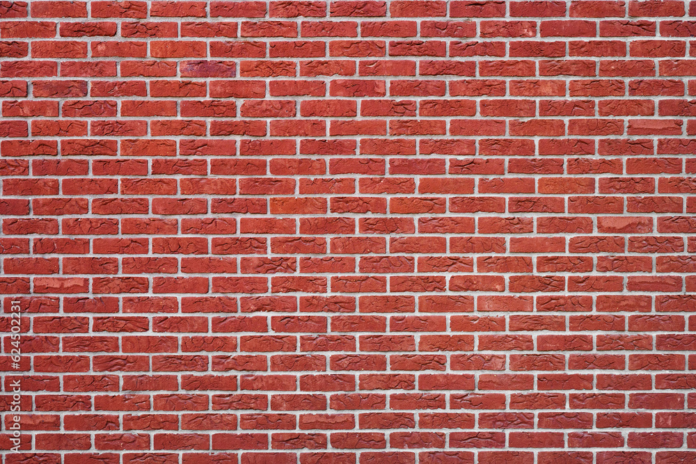 Fototapeta premium red brick wall background