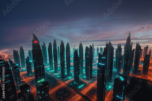 Futuristic Cityscape 