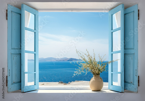 Aussicht in Santorini