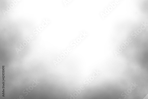 White fog illustration on PNG