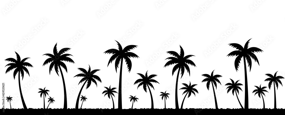 palm tree silhouette palm tree silhouette