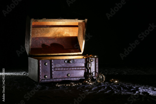 Decorative box with jewelle...