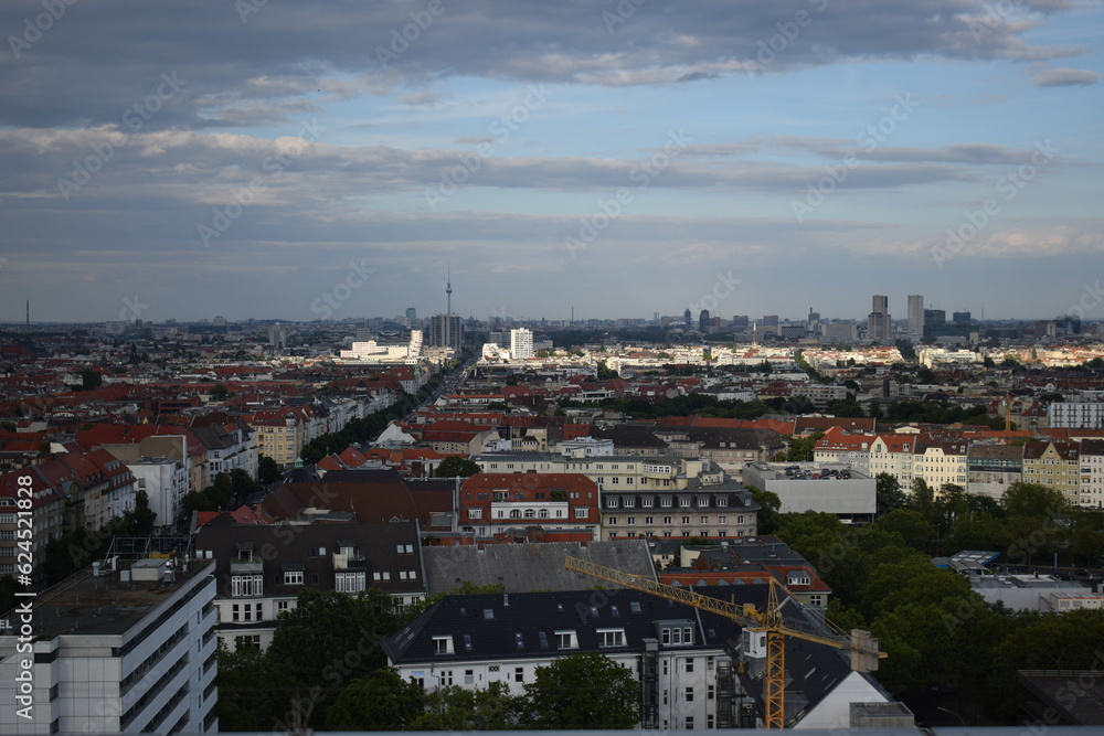 Panoramic view Berlin, Germany