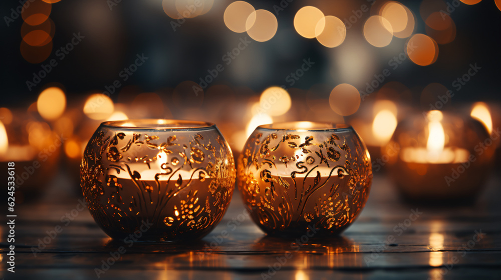 closeup of a burning candle with bokeh in the background closeup of a burning candle with bokeh in the background