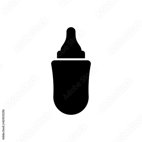 Baby milk bottle icon