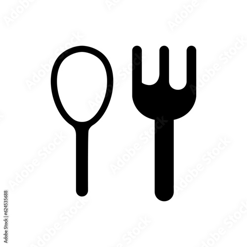 Baby spoon icon