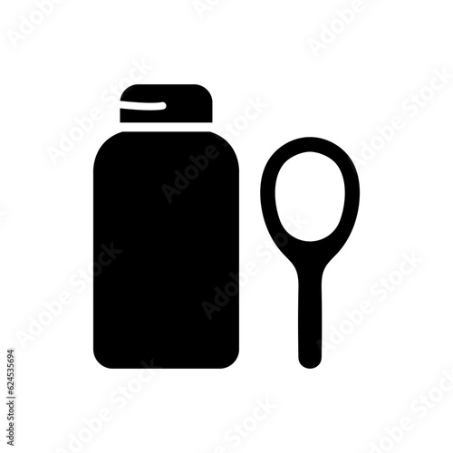 Syrup bottle icon