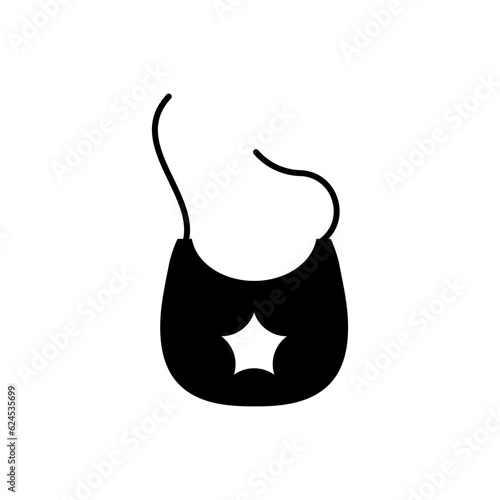 Baby bib icon