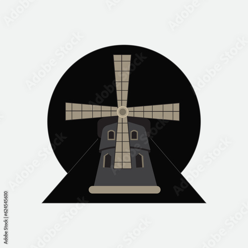 illustration of a Ferris wheel in paris