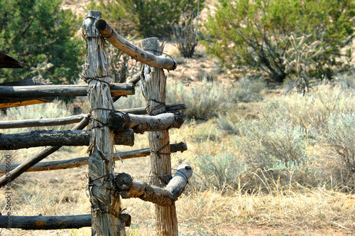 Bark Edged Post Corral