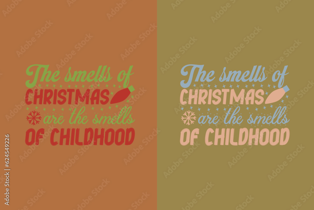 The Smells Of Christmas Are The Smells Of, All I Want For Christmas Retro EPS JPG PNG, Christmas Gnomes Shirt, Santa Gnomes Shirt, Christmas Day Gift Merry Christmas Santa Tshirt,  Merry Christmas,