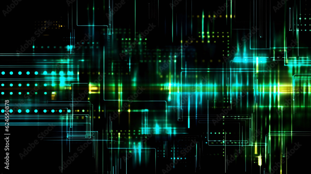 background abstract - computer graphics and modern technology concept - Generative AI background abstract - computer graphics and modern technology concept - Generative AI