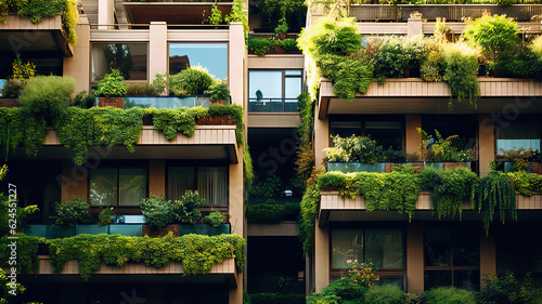 Eco-friendly city - Generative AI, AI generated © chris3d