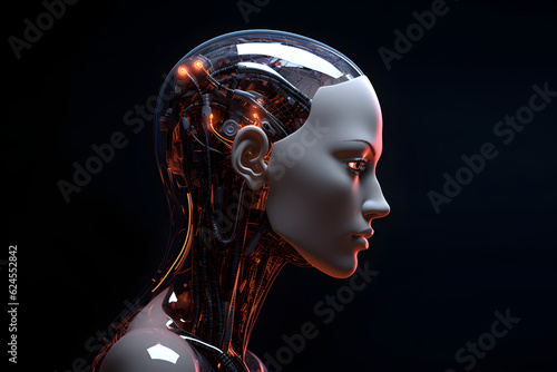 The Enigmatic Humanoid: AI Robot with Lifelike Human Characteristics, generative ai