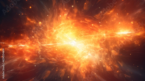 Galactic Nebula: Celestial Elegance in the Vast Cosmos, generative ai