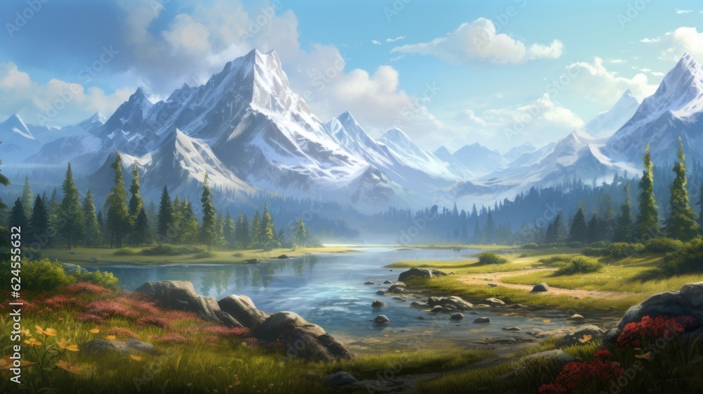 Open World Environment Game Art Open World Environment Game Art