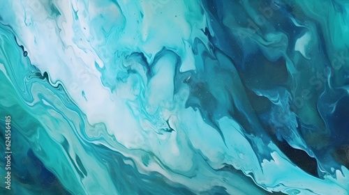 blue background marbling color, generative ai