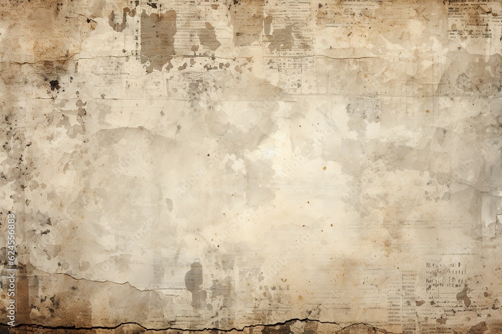 Obraz premium Newspaper paper grunge vintage old aged texture background