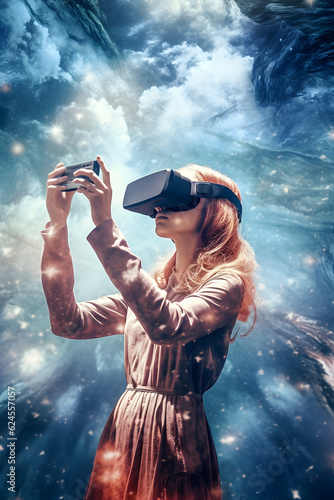 lost in virtual reality, generative ai