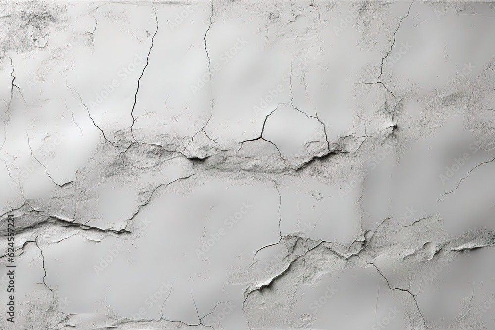 White concrete texture wall background. Pattern floor rough grey cement stone