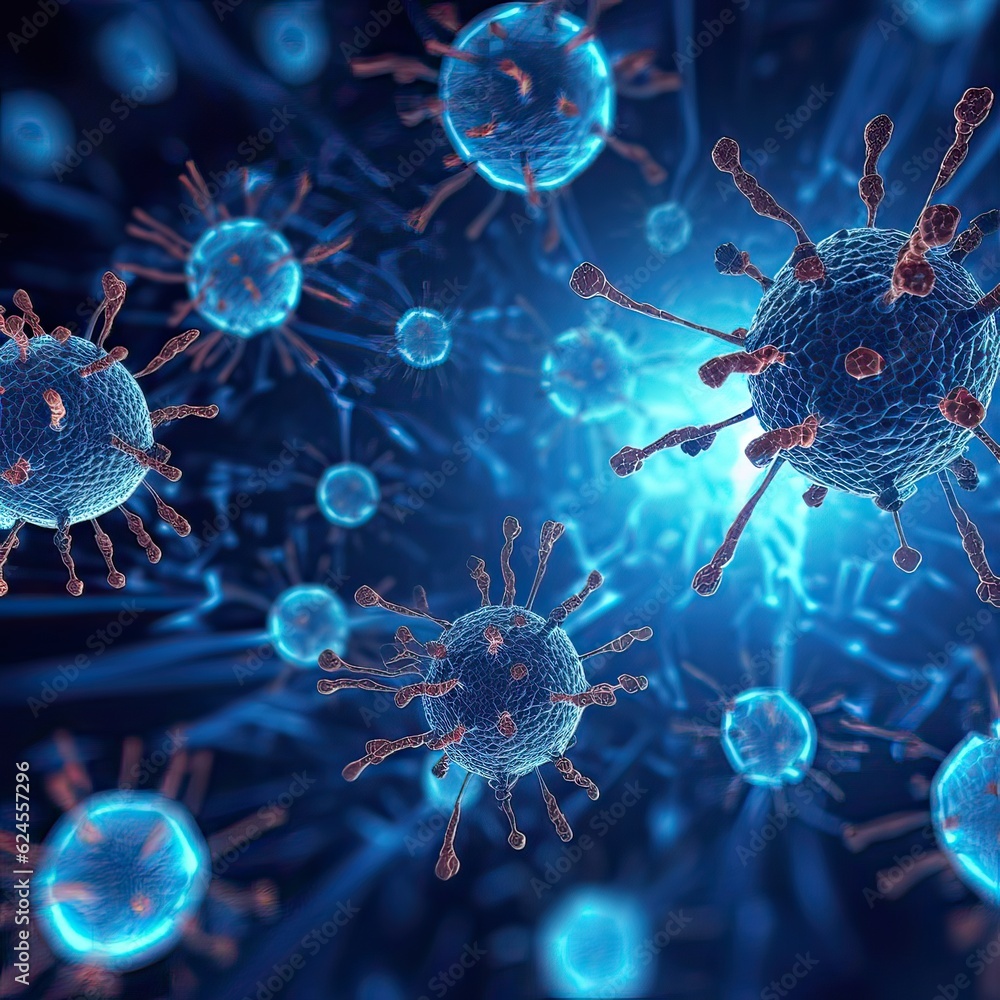 Microbiology and small spherical bacteria with Virology Background