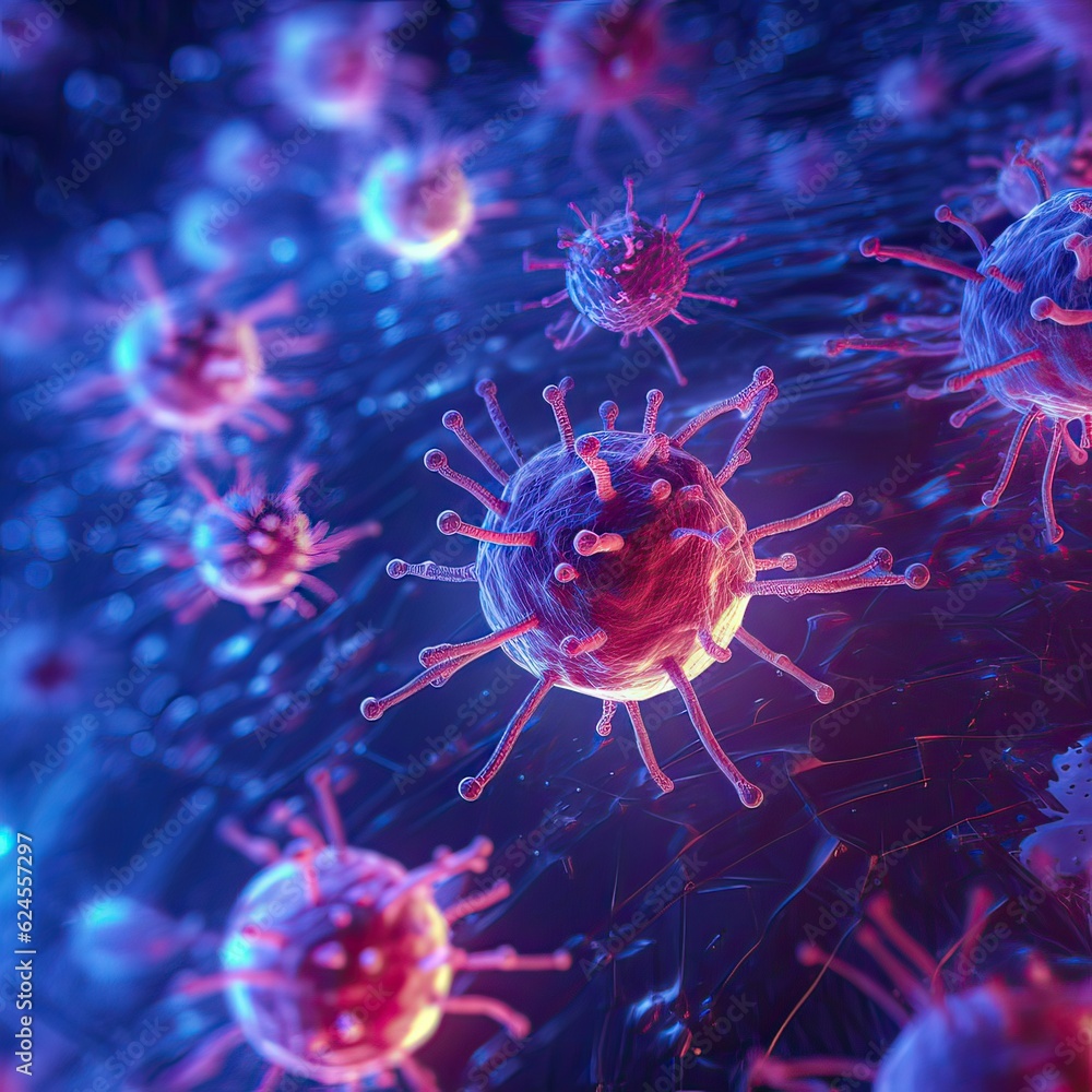 Microbiology and small spherical bacteria with Virology Background