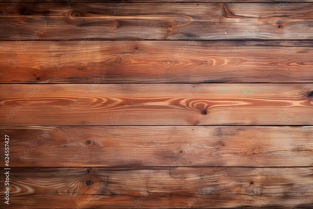 Naklejka premium Wood banner background. Top down view. Old brown wood texture background of tabletop seamless. Wooden plank vintage of table board nature pattern are surface grain hardwood floor rustic