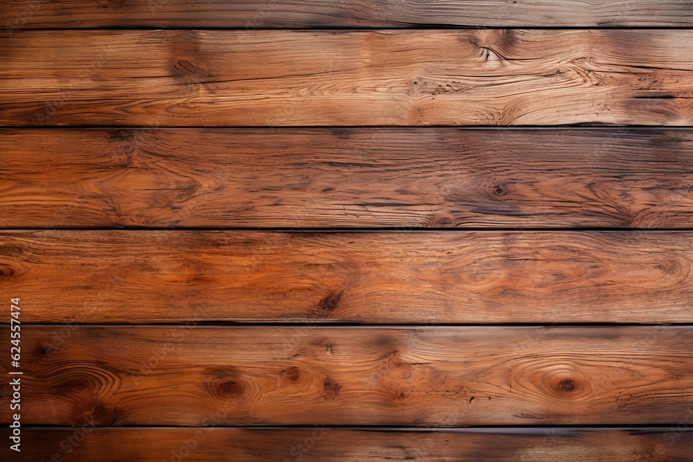 Fototapeta premium Wood banner background. Top down view. Old brown wood texture background of tabletop seamless. Wooden plank vintage of table board nature pattern are surface grain hardwood floor rustic