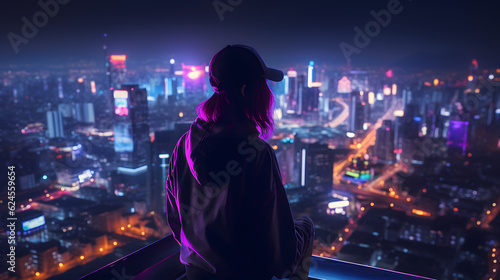 Neon Visions: The Cyberpunk Enigma 2 © Maduhara