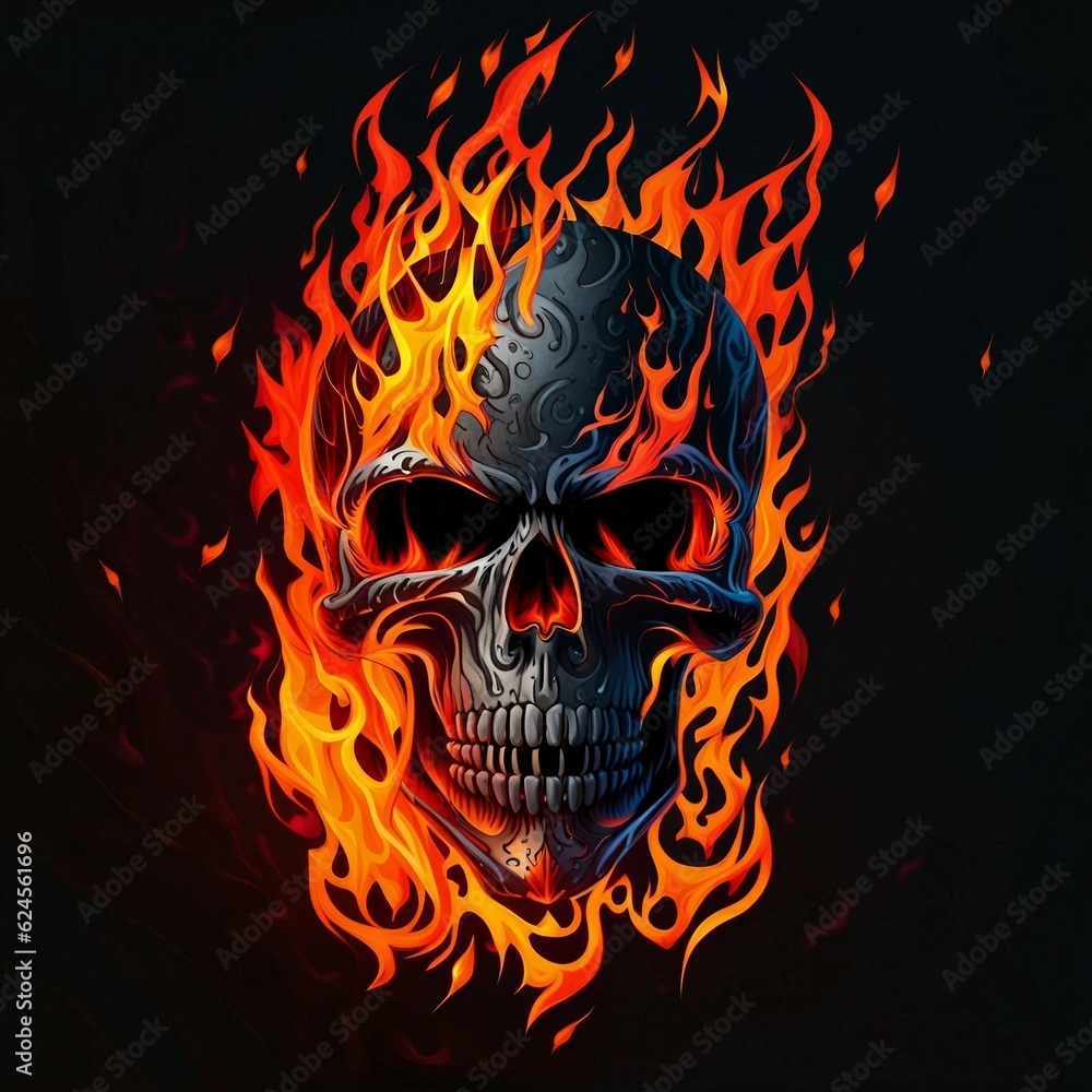 fire skull fire skull