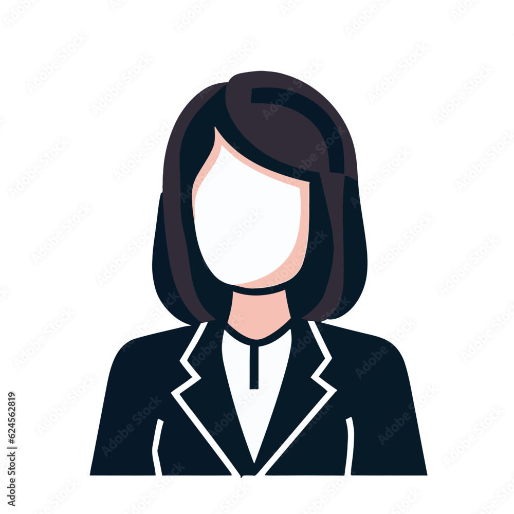 Vector of a Female Hotel Manager, Simple Vector Illustration for Hotel Management and Hospitality Vector of a Female Hotel Manager, Simple Vector Illustration for Hotel Management and Hospitality