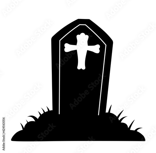 Halloween tombstone gravestone silhouette