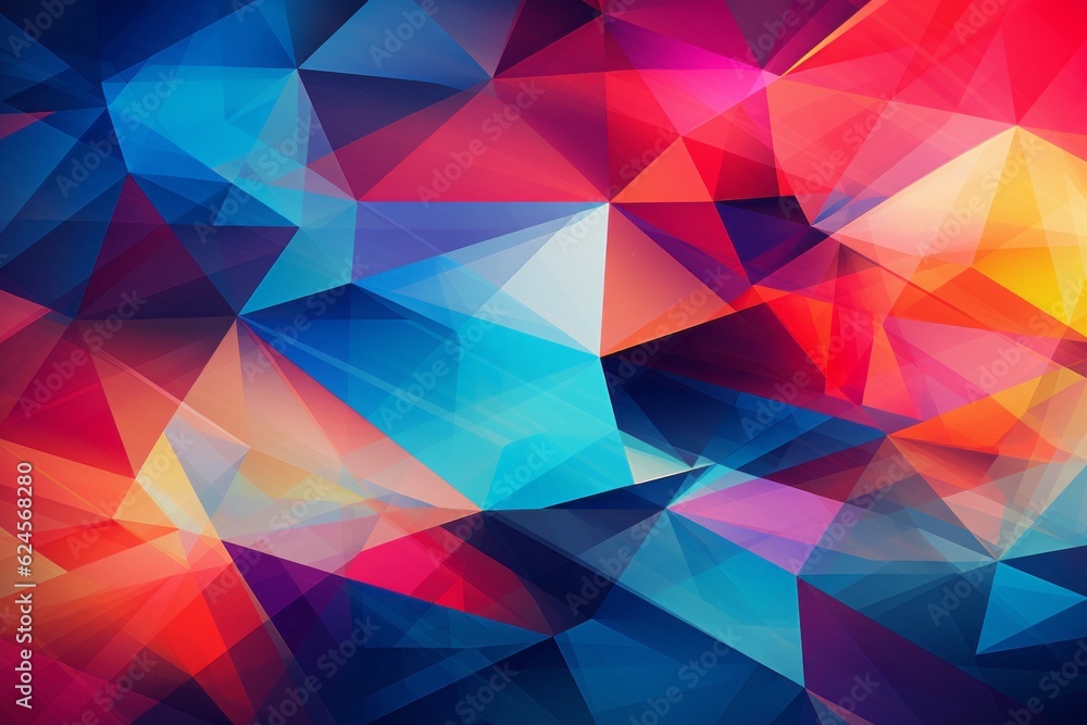Vibrant and Playful Abstract Shapes Unveiled, Generative AI Vibrant and Playful Abstract Shapes Unveiled, Generative AI