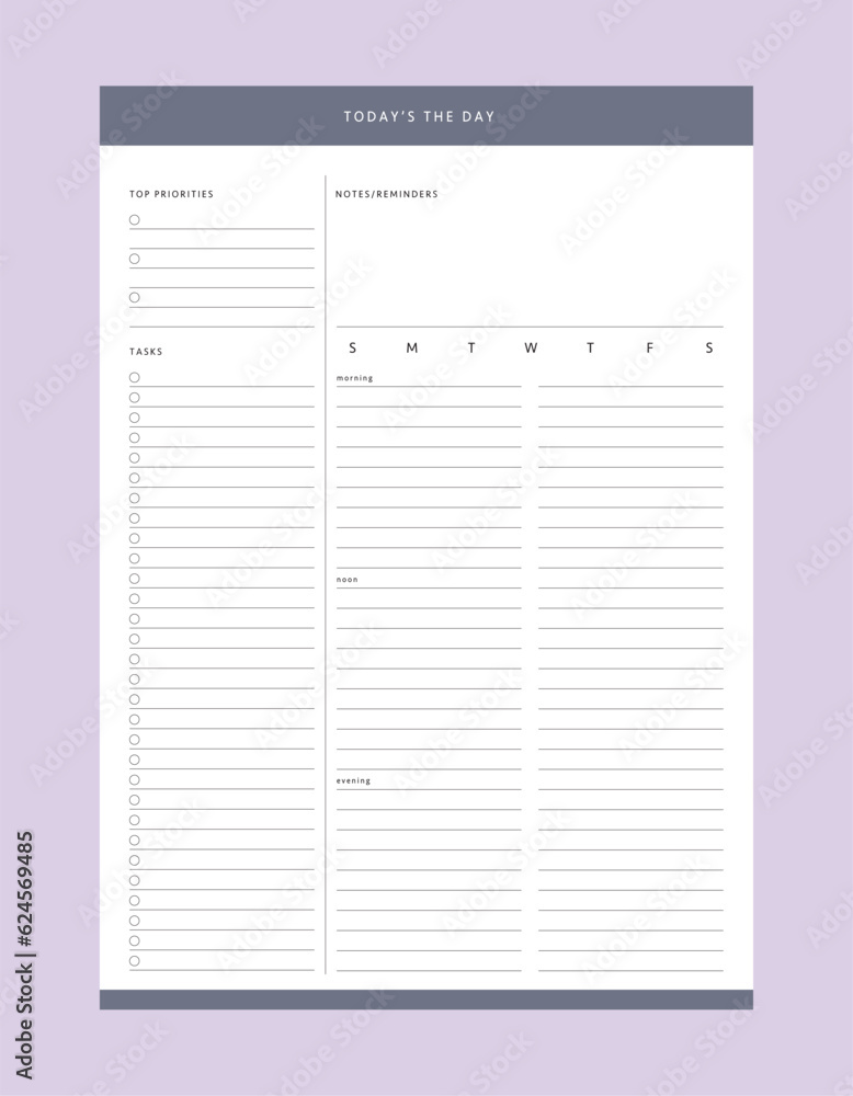 Today the day planner (Ocean) Today the day planner (Ocean)