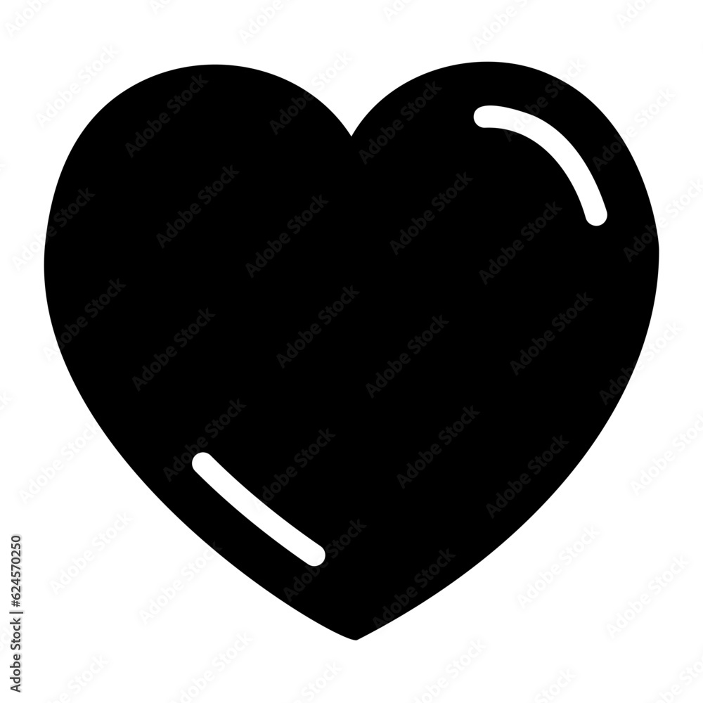 heart glyph icon heart glyph icon