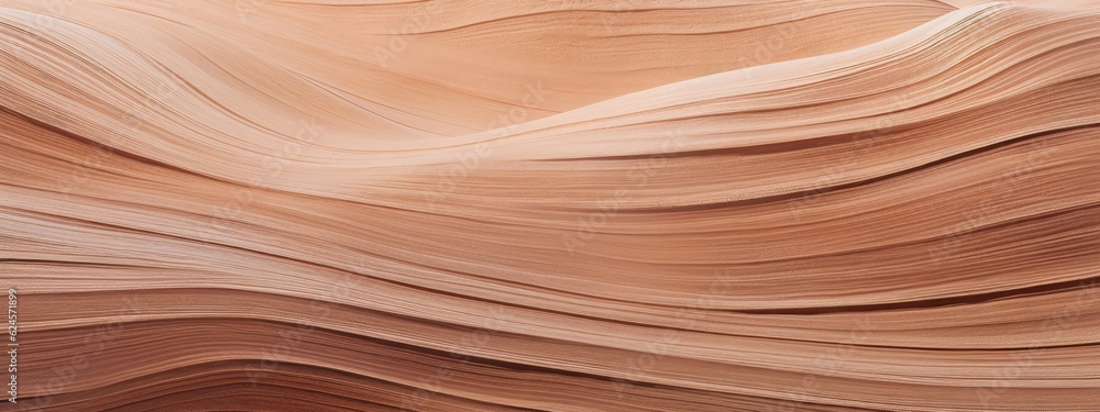 Textured waves of rippling sandstone evoke a serene desert landscape on the wall texture. Generative AI Textured waves of rippling sandstone evoke a serene desert landscape on the wall texture. Generative AI