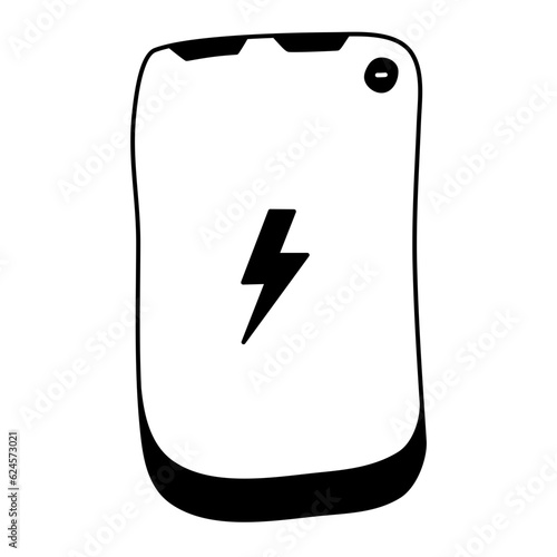Powerbank doodle