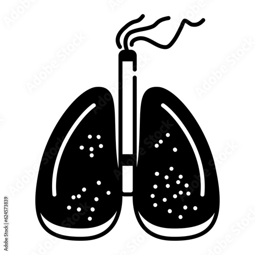 smoker's lungs